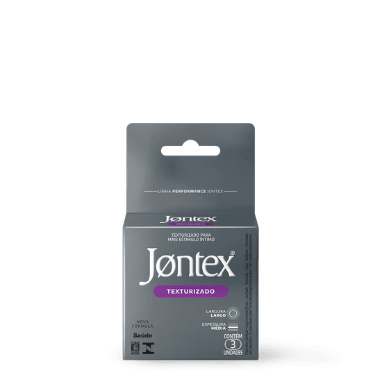 Jontex Texturizado 3 Unidades