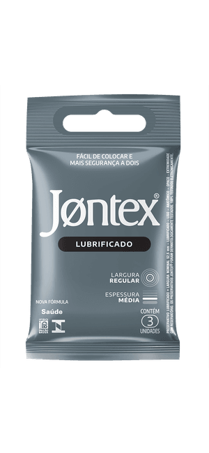 Jontex Lubrificado 3 Unidades