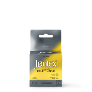 Jontex Sensação Pele com Pele 2 Unidades
