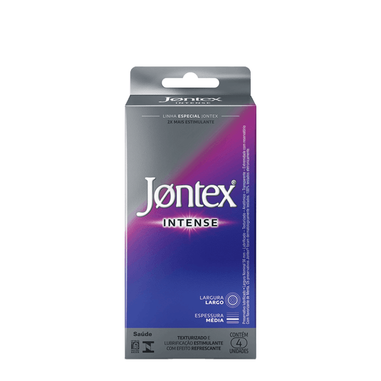 Jontex Preservativo Intense 4un
